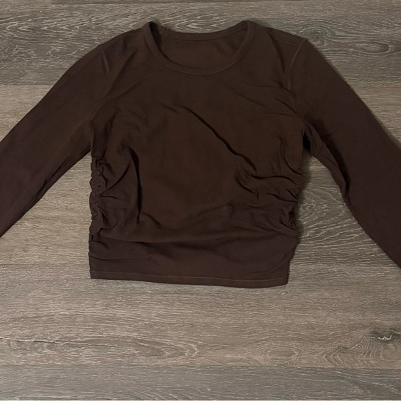 Lululemon All It Takes Ribbed Nulu Long Sleeve Shirt - Picture 3 of 4